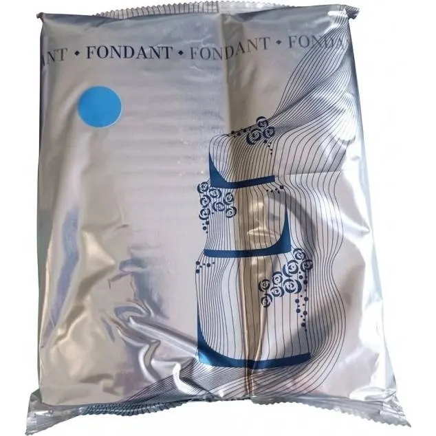Potahovací hmota K2 na dorty, modrá, 1 kg