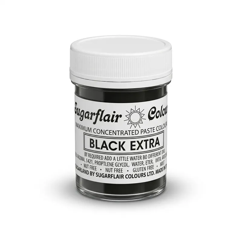 Gelová barva extra sytá černá 42 g
