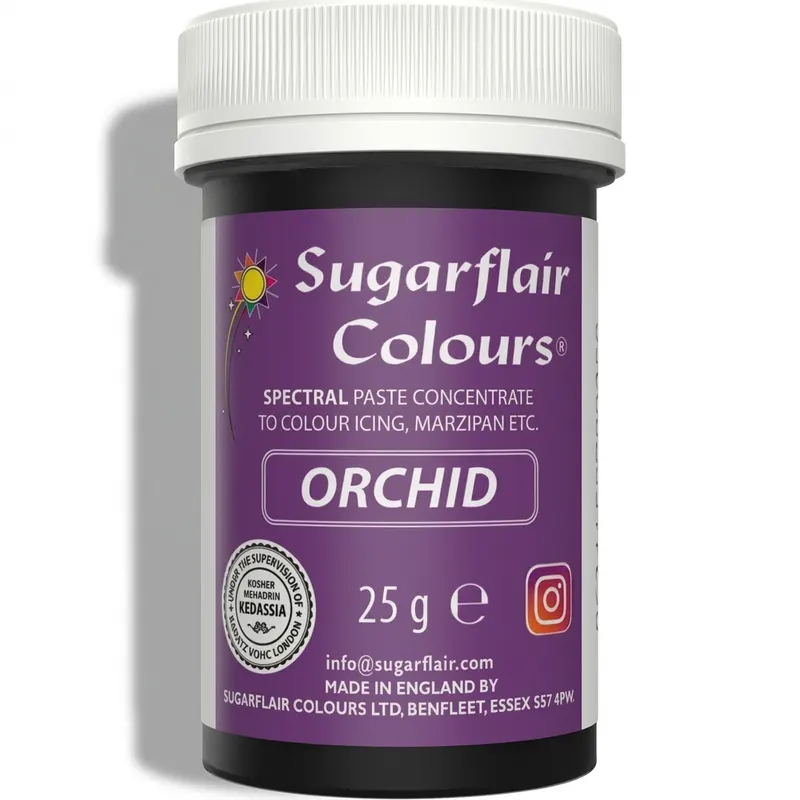 Gelová barva Sugarflair Orchid, tuba 25 g