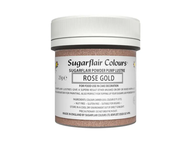 Prachový lesk Rose Gold, náplň do rozprašovače 25 g