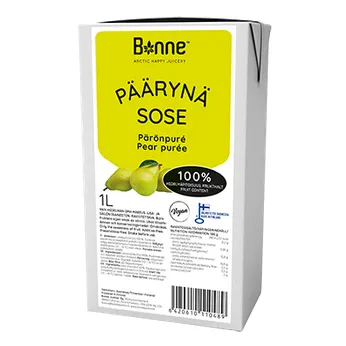Ovocné pyré hruška 100% 1 l