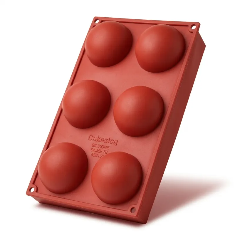 Silikonová forma kopule 30x17 cm, průměr 7 cm