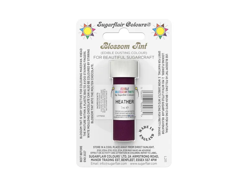 Prachová barva fialová Heather (vřesová) 7 ml