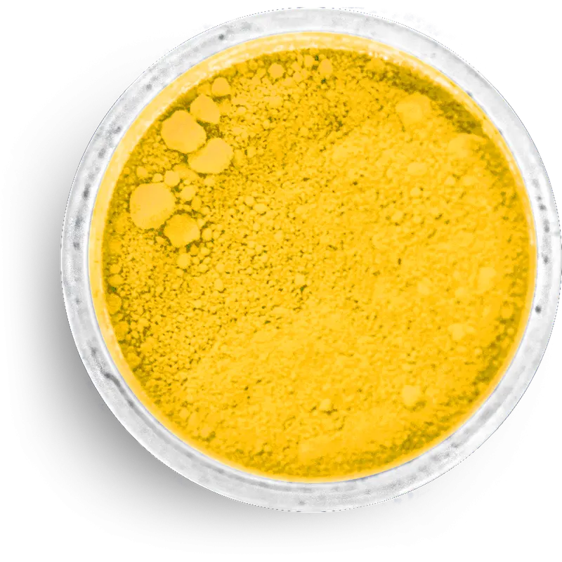 Prachová barva žlutá natural yellow, 5 g