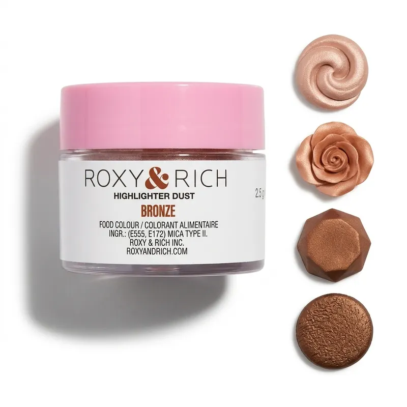 Prachová metalická barva Highlighter bronze 2,5 g