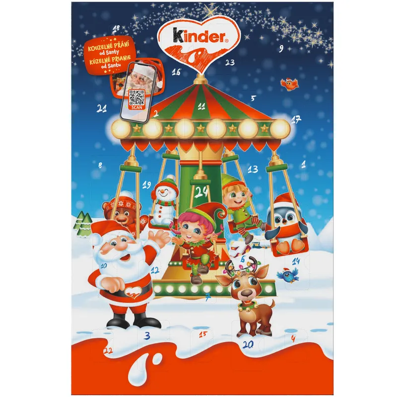 kinder Adventní kalendář Mix 151 g