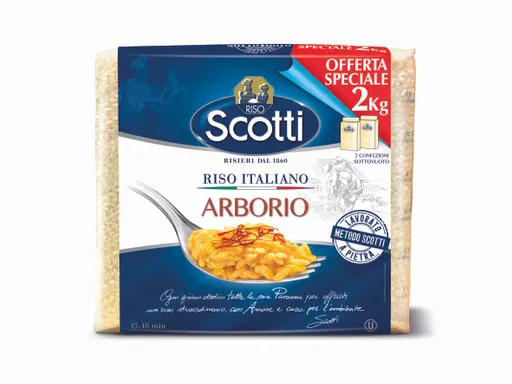 Riso Scotti Rýže Arborio 2 kg