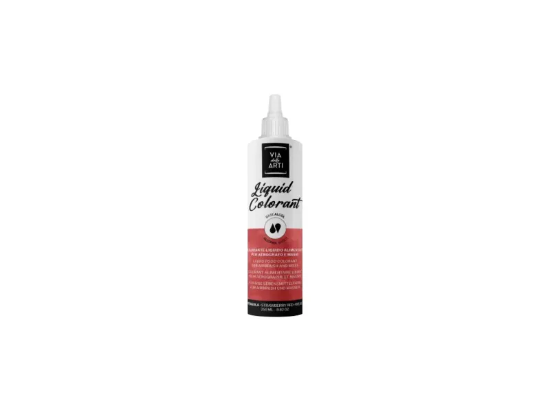 Barva do airbrush červená strawberry red 250 ml