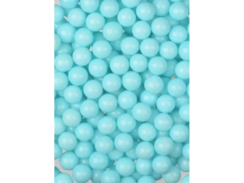 Cukrové perle Modecor modré perleťové 1 kg