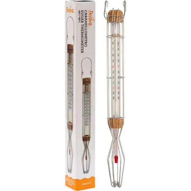Cukrářský teploměr s rozsahem +80 °C až +180 °C