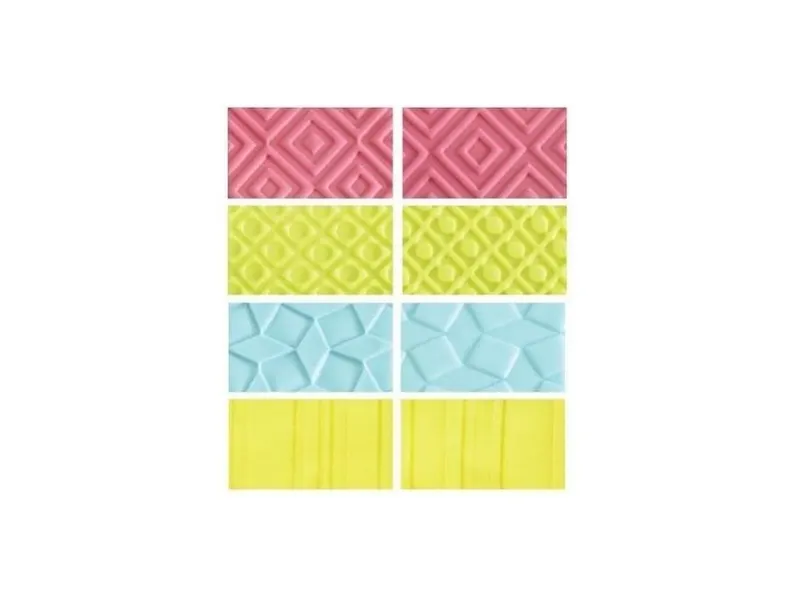Otiskovací podložky Decora Geometric, 4 folie, 21 x 30 cm