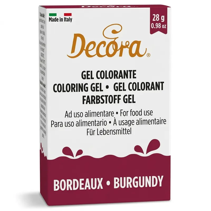 Gelová barva vínová 28 g