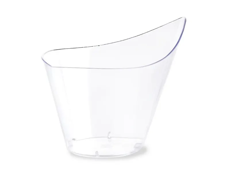 Plastový kelímek na dezerty Goccia 120 ml, 50 ks