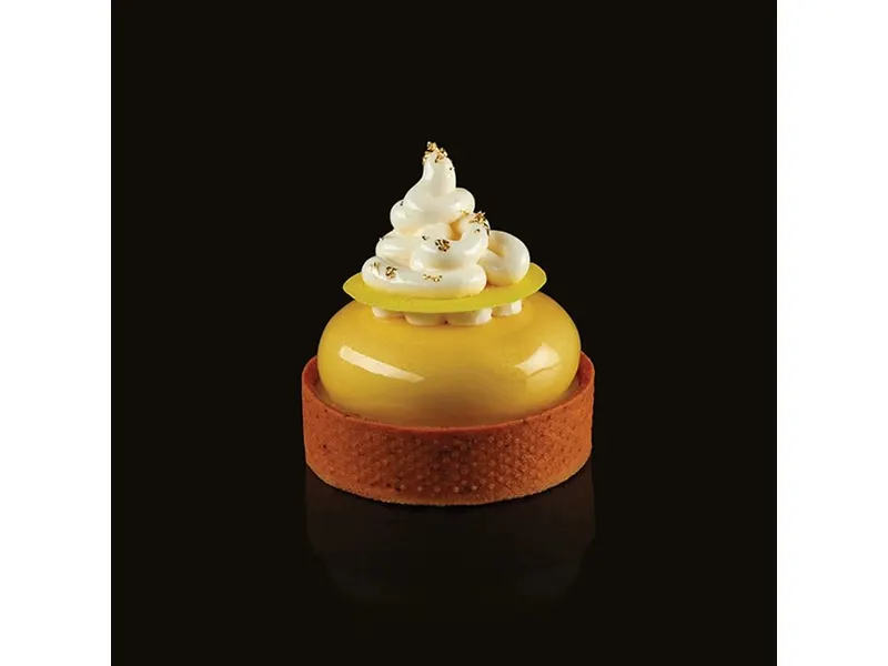 Pavoni silikonová forma Round, 8 dutin, 48 ml
