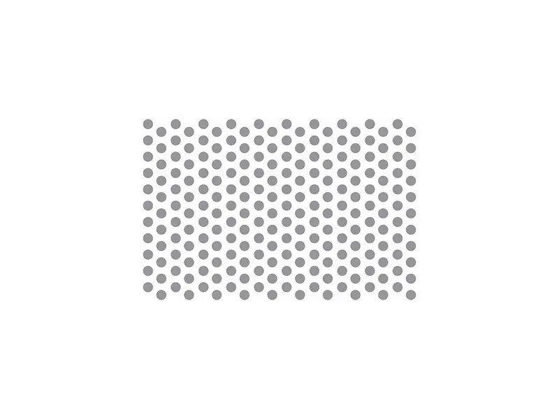Prosypávací šablona puntíky velké 9 mm, 20 x 30 cm