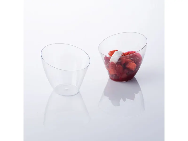 Plastový kelímek na dezerty Vela 140 ml, 100 ks