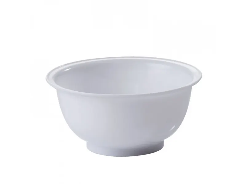 Plastová mísa bílá 23 cm, objem 2,5 l