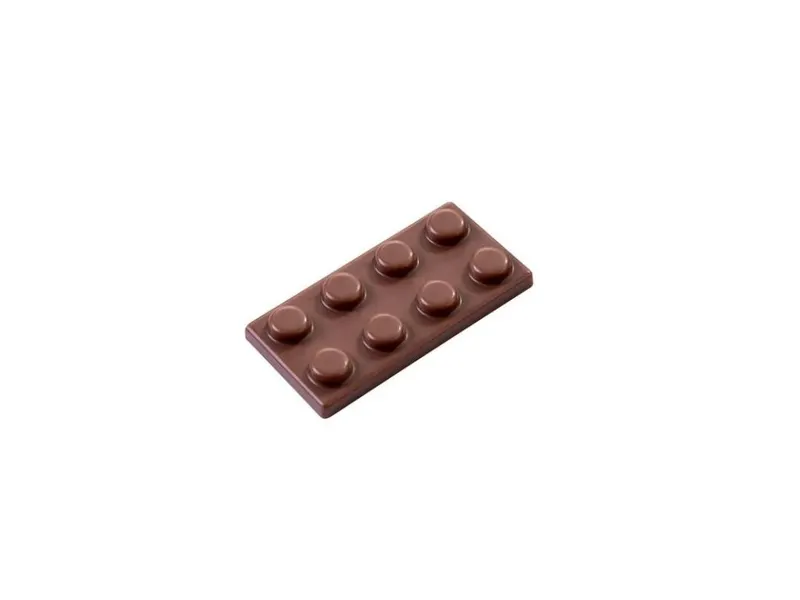 Forma na čokoládu a pralinky kostička Lego, 20 dutin