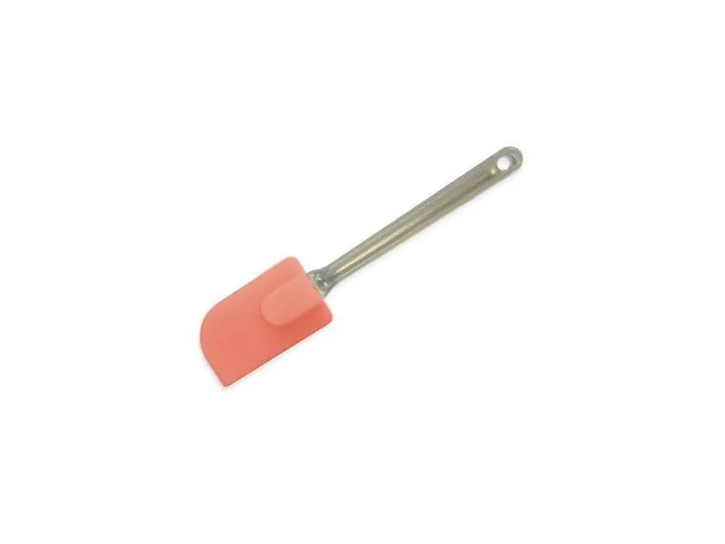 Silikonová kuchyňská stěrka růžová 26 cm