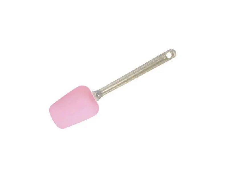 Silikonová kuchyňská stěrka růžová 25,5 cm