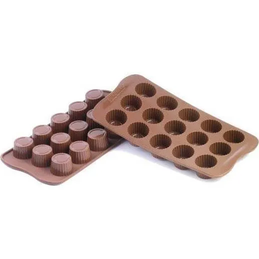 Silikonová forma na čokoládu a pralinky, 15 dutin