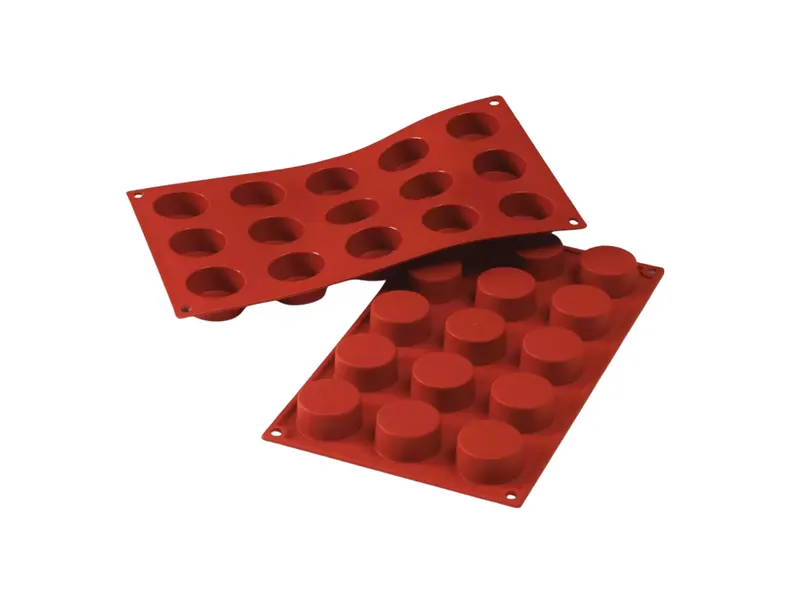 Silikonová forma Petit-Fours na dezerty, 15 ks