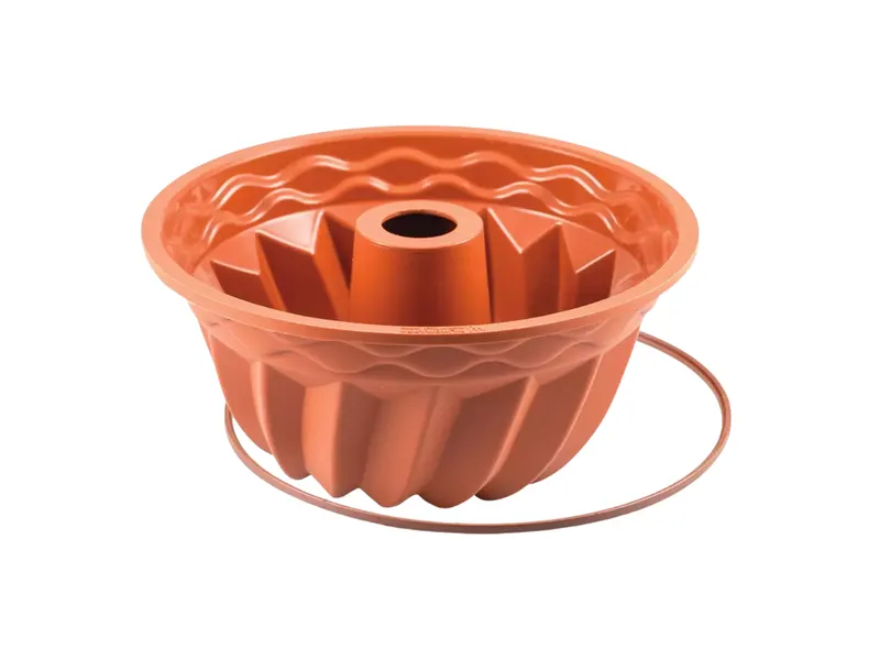 Silikonová forma bábovka na pečení a dezerty, průměr 22 cm