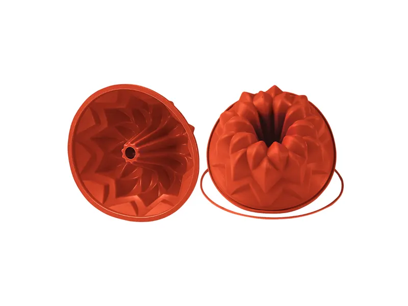 Silikonová forma hvězdicová bábovka na pečení, průměr 24 cm