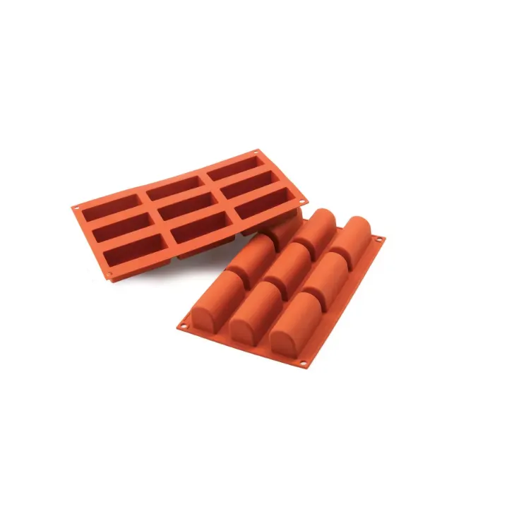 Silikonová forma na lanýže Midi Bûche, 8 ks à 120 ml