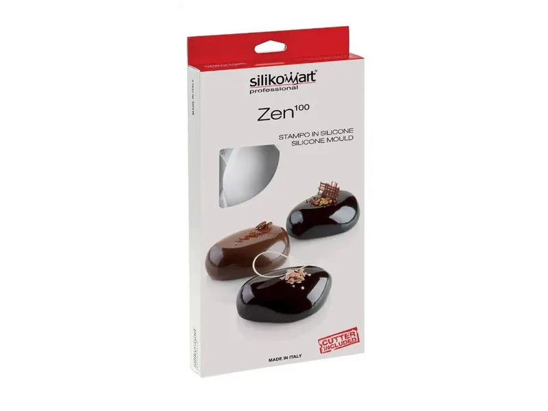 Silikonová forma na dezerty ZEN100, 6 × 100 ml