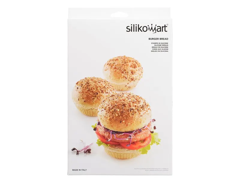 Silikonová forma na hamburgerové bulky a tartaletky