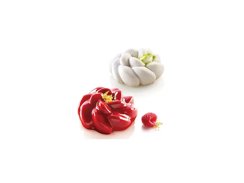 Silikonová forma Fleur na pečení a dezerty, 6 ks