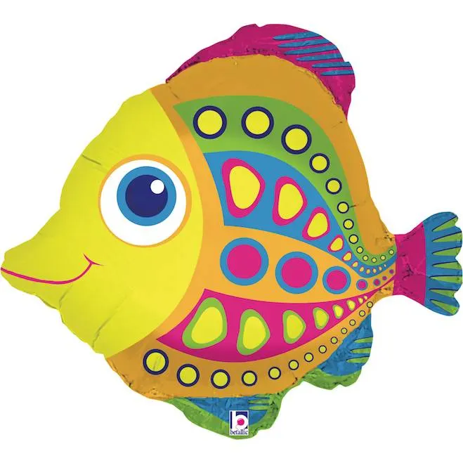 Nafukovací fóliový balónek ryba 69 cm