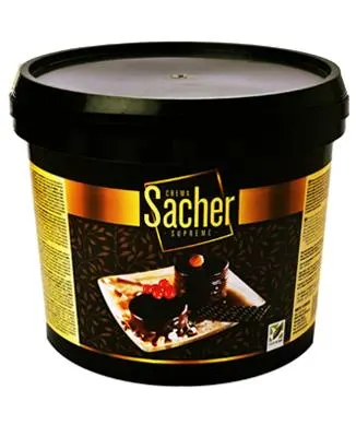 Poleva lesklá Sacher s příchutí hořké čokolády 6 kg
