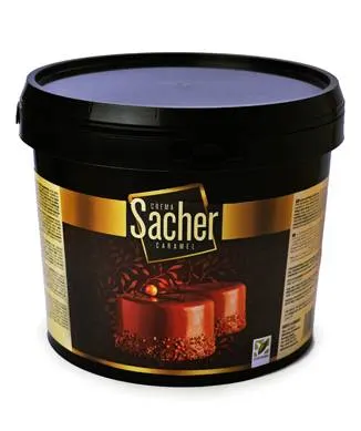 Poleva lesklá Sacher s příchutí karamelu 6 kg