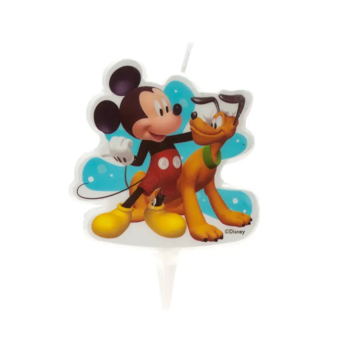 Dortová svíčka Mickey Mouse 7,5 cm