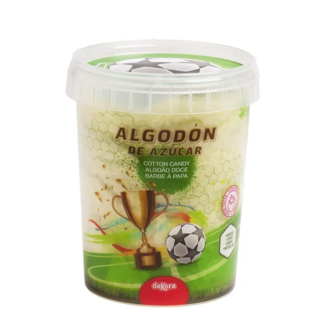 Fotbalová cukrová vata s nálepkou, 30 g