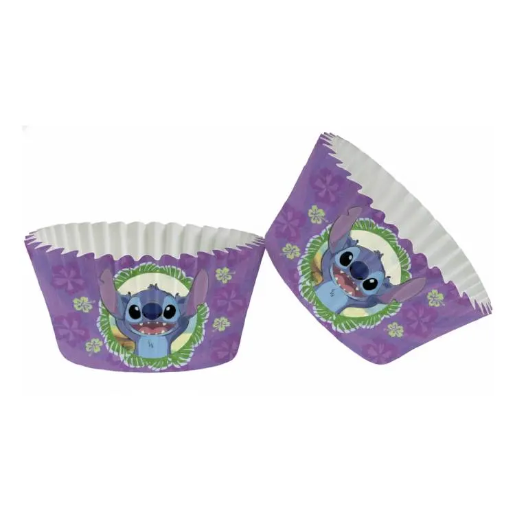 Papírové košíčky na muffiny Stitch 5 x 3 cm, 25 ks