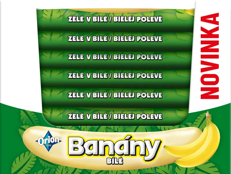 Orion Banány bílé 42 g