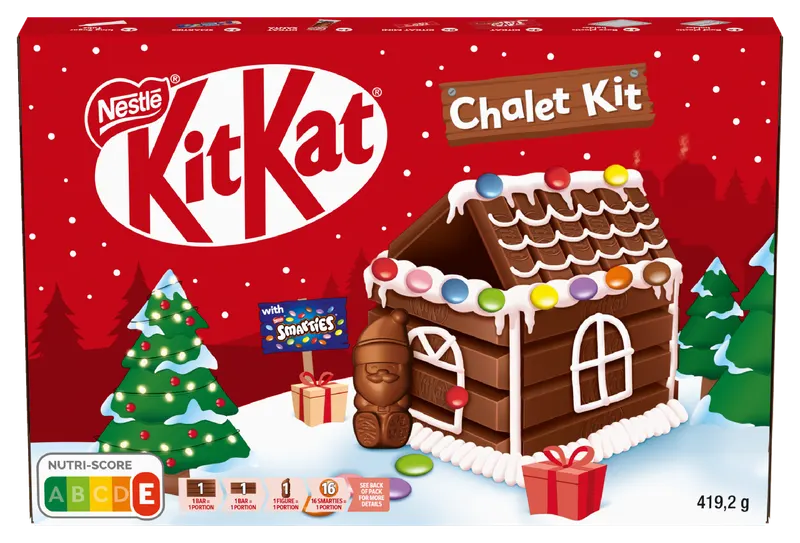 KitKat Chaloupka vánoční 419 g