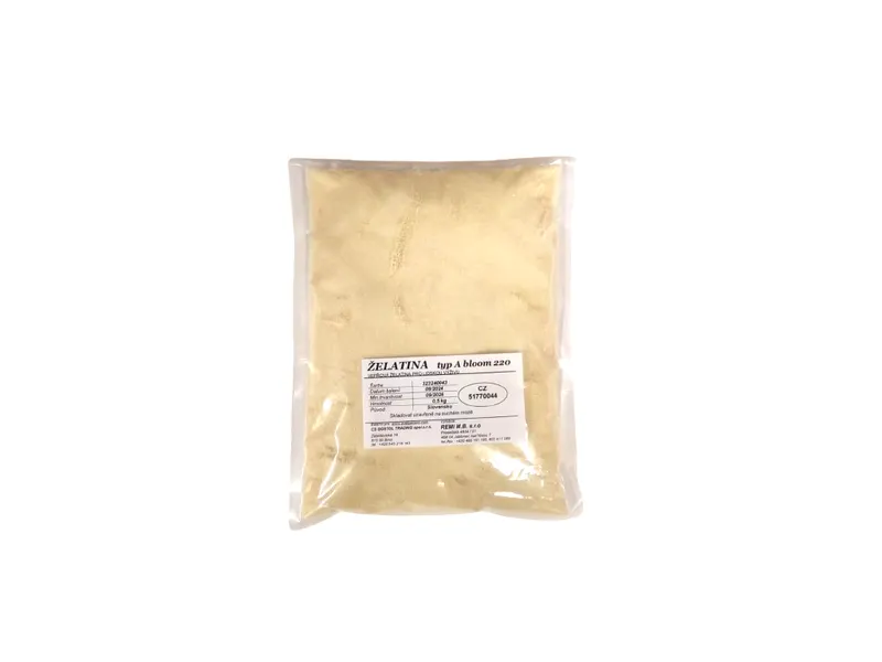 Prášková želatina 220 Bloom 500 g