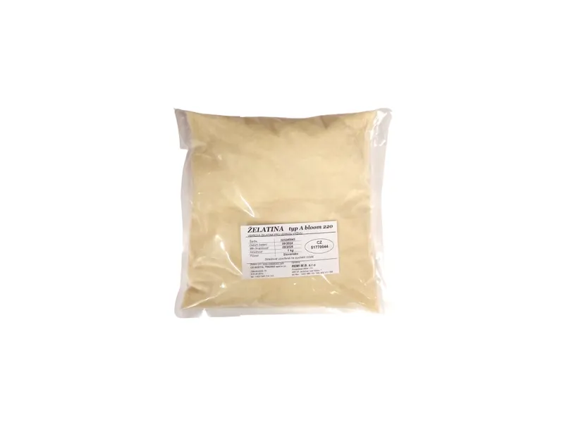 Prášková želatina 220 Bloom 1 000 g
