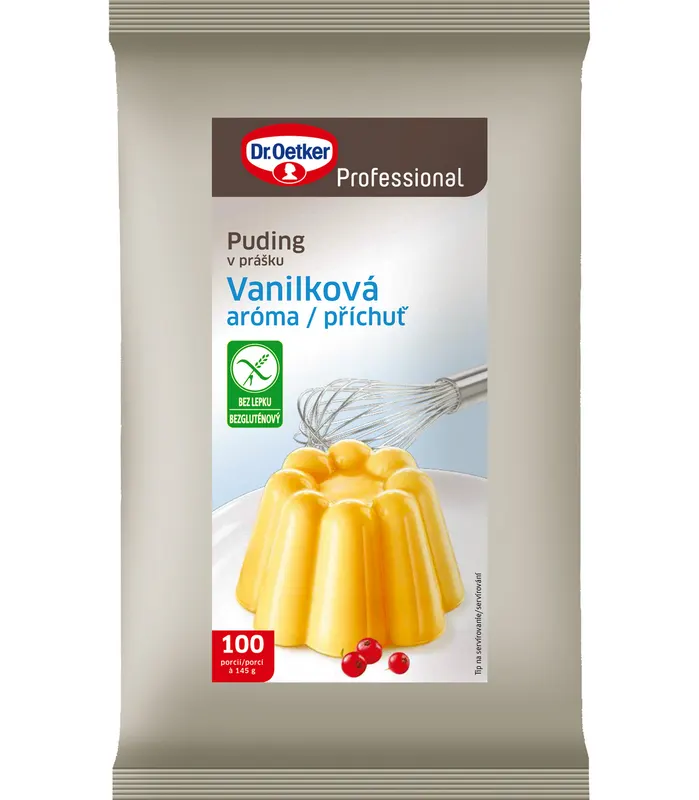 Puding s příchutí vanilky bez lepku 1 kg