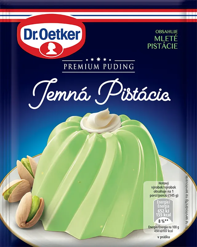 Premium Puding jemná pistácie 40 g