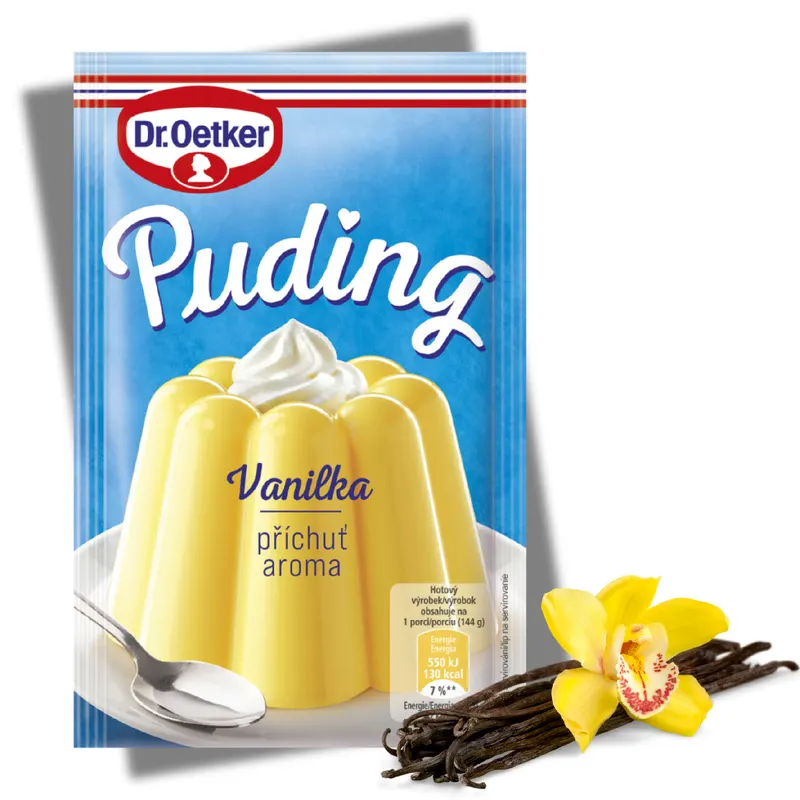 Puding s příchutí vanilky 38 g