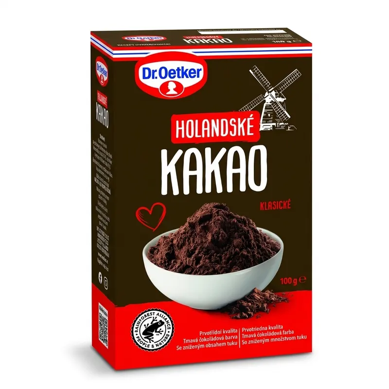 Holandské kakao se sníženým obsahem tuku 100 g