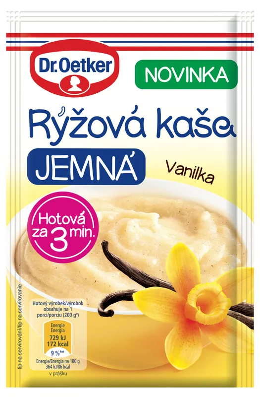 Rýžová kaše jemná vanilka 50 g