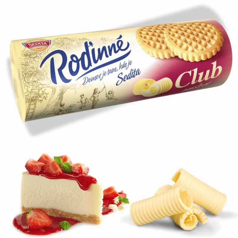 SEDITA Club sušenky máslové 140 g