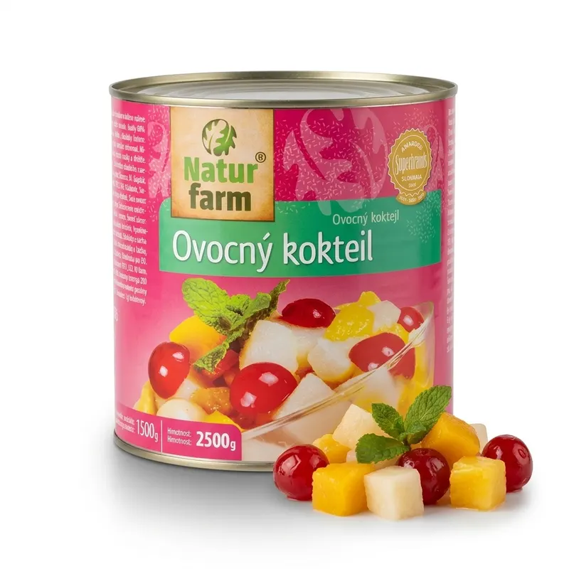 Ovocný koktejl kompot 2,5 kg