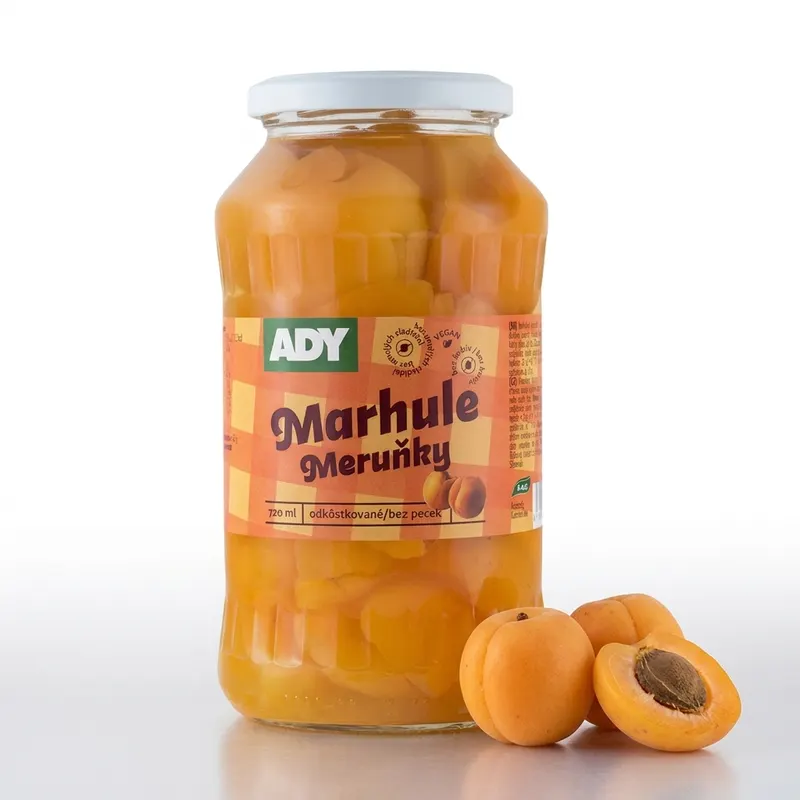 Meruňkový kompot 4 x 660 g
